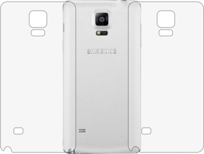 MOBART Back Screen Guard for SAMSUNG GALAXY NOTE 4 (Matte Finish)(Pack of 2)