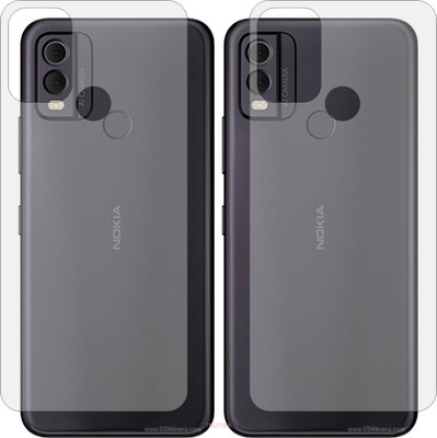 TELTREK Back Screen Guard for NOKIA C22 (Matte Finish)(Pack of 2)