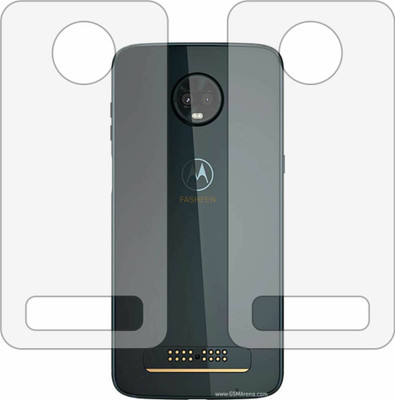 Fasheen Back Screen Guard for MOTOROLA MOTO Z3 PLAY (Matte Finish)(Pack of 2)