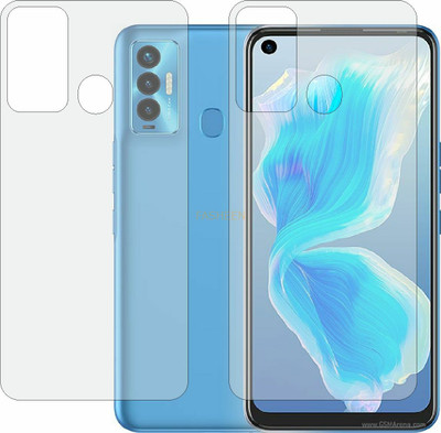 Fasheen Back Screen Guard for TECNO CAMON 18I CG6 (Matte Finish)(Pack of 2)
