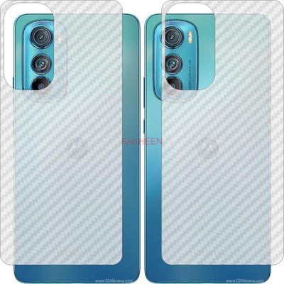 Fasheen Back Screen Guard for MOTOTOLA MOTO EDGE 30 (3D Carbon Fiber Finish)(Pack of 2)