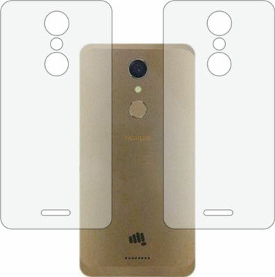 Fasheen Back Screen Guard for MICROMAX CANVAS SELFIE 2 (Matte Finish)(Pack of 2)