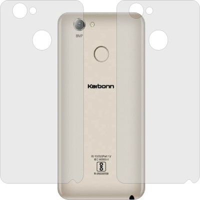 TELTREK Back Screen Guard for KARBONN K9 SMART GRAND (Matte Finish)(Pack of 2)