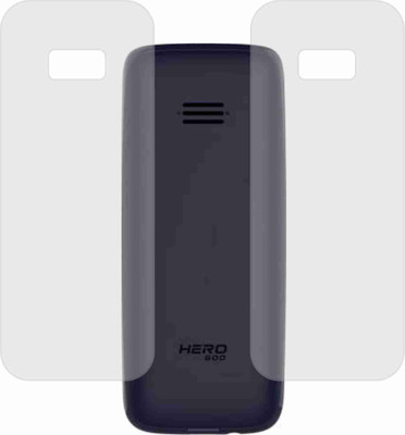 TELTREK Back Screen Guard for LAVA HERO 600 (Matte Finish)(Pack of 2)