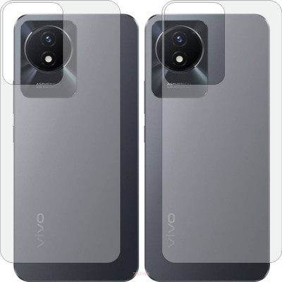 TELTREK Back Screen Guard for VIVO Y02A (Matte Finish)(Pack of 2)
