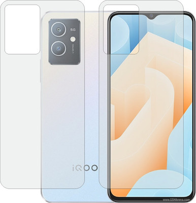 ZINGTEL Back Screen Guard for VIVO IQOO U5e V2197A (Matte Finish)(Pack of 2)