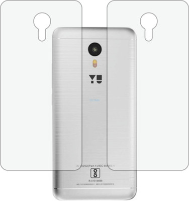 TELTREK Back Screen Guard for MICROMAX YU YUNICORN (Matte Finish)(Pack of 2)