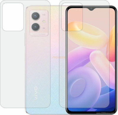 Fasheen Back Screen Guard for VIVO Y33S 5G (Matte Finish)(Pack of 2)
