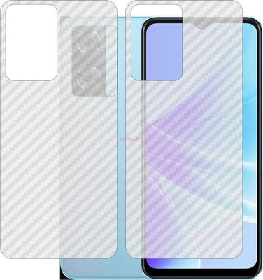 MOBART Back Screen Guard for OPPO A57 S CPH2385 (3D Carbon Fiber Finish)(Pack of 2)
