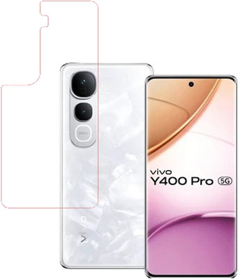 VAYUVAULT Back Screen Guard for vivo Y400 Pro 5G, Back Screen Guard Glossy finish(Pack of 1)