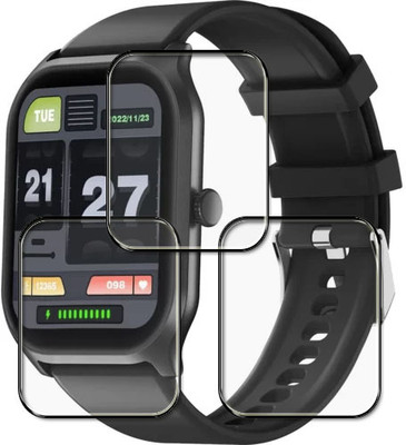 tombik Screen Guard for OO117-Fire Boltt Hunter Smartwatch -P-3(Pack of 3)