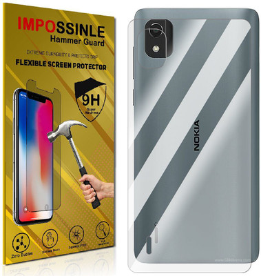 FCS Back Screen Guard for Nokia C2 2nd Edition Back (Glossy)(Pack of 1)