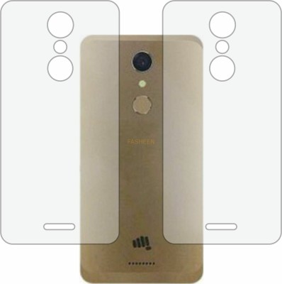 Fasheen Back Screen Guard for MICROMAX SELFIE 2 NOTE Q4601 (Matte Finish)(Pack of 2)