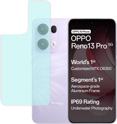 KARTRAY Back Screen Guard for Oppo Reno 13 Pro 5G, Matte(Pack of 1)