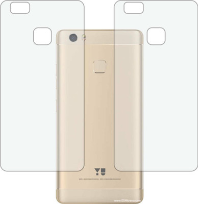 TELTREK Back Screen Guard for MICROMAX YU YUREKA 2(Pack of 2)