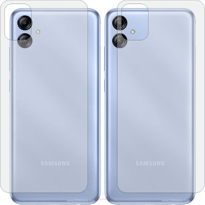 TELTREK Back Screen Guard for SAMSUNG GALAXY A04E A042F (Matte Finish)(Pack of 2)
