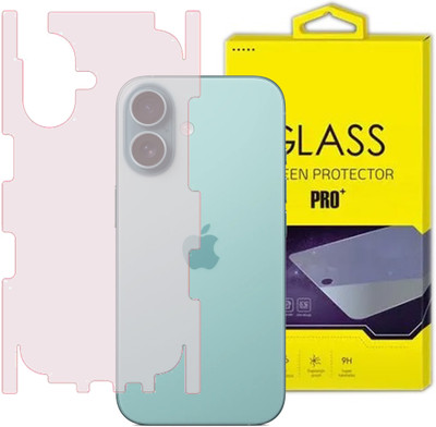 AARERED Back Screen Guard for iphone 16 plus, IPHONE 16 PLUS, iphone 16 +, IPHONE 16 +(Pack of 1)