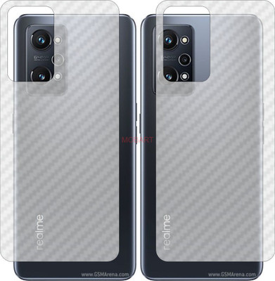 MOBART Back Screen Guard for REALME Q5 PRO RMX3372 (3D Carbon Fiber Finish)(Pack of 2)
