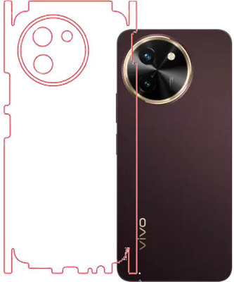 HOBBYTRONICS Back Screen Guard for Vivo T3X 5G (Matte)(Pack of 1)