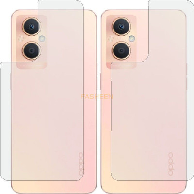 Fasheen Back Screen Guard for OPPO PFUM10 (Matte Finish)(Pack of 2)