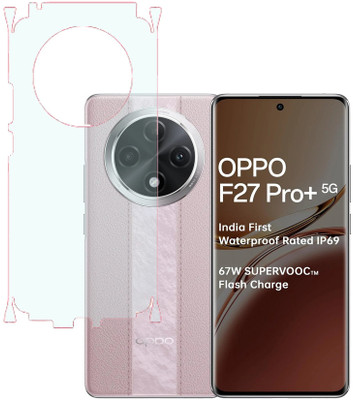 KARTRAY Back Screen Guard for Oppo F27 Pro Plus 5G, Matte With Sides(Pack of 1)