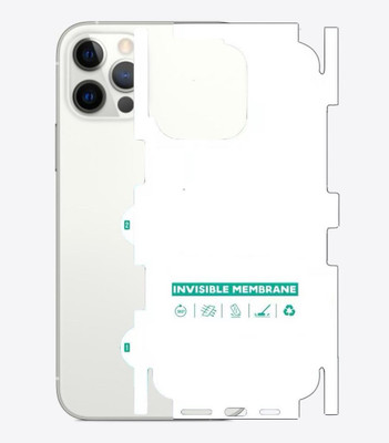 A3sprime Back Screen Guard for Apple iPhone 12 Pro Max, |Edge to Edge Full Coverage Unbreakable Soft Transparent Glossy Finish Back and Side Skin Protector|(Pack of 1)