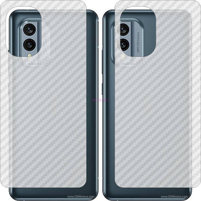 MOBART Back Screen Guard for NOKIA X30 5G (3D Carbon Fiber Finish)(Pack of 2)