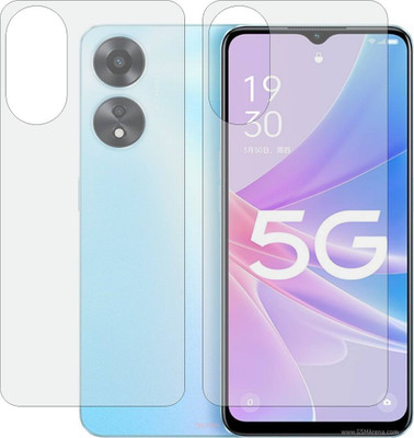 TELTREK Back Screen Guard for OPPO A1X PHJ110 (Matte Finish)(Pack of 2)