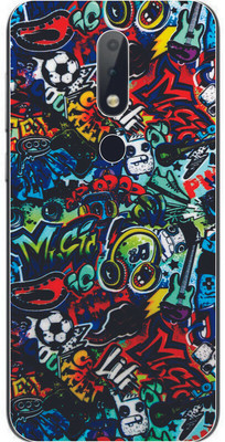 GLOW 46 Nokia 6.1 Plus Mobile Skin(Orange)
