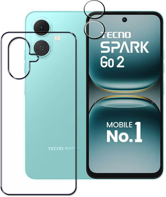 tombik Back Screen Guard for 32kl-Tecno Spark Go 2-back,lens(Pack of 2)