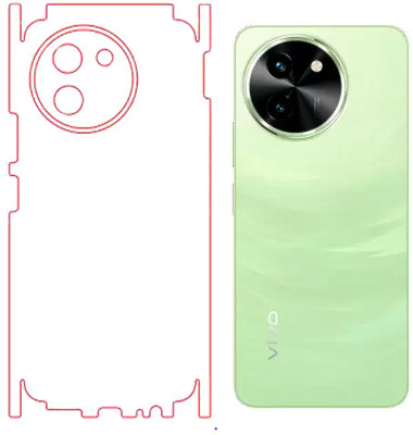 HOBBYTRONICS Back Screen Guard for Vivo T3X 5G (Matte)(Pack of 1)