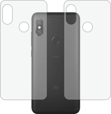 Fasheen Back Screen Guard for MI REDMI NOTE 6 PRO (Matte Finish)(Pack of 2)