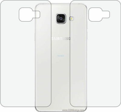 TELTREK Back Screen Guard for SAMSUNG GALAXY A5 2016 SM A5100 (Matte Finish)(Pack of 2)