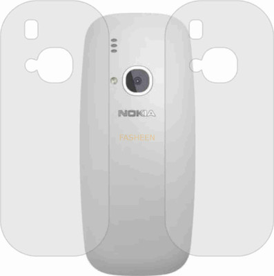 Fasheen Back Screen Guard for NOKIA 3310 DS (Matte Finish)(Pack of 2)