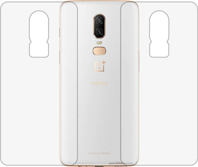 Fasheen Back Screen Guard for ONEPLUS 6 (Matte Finish)(Pack of 2)