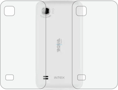 TELTREK Back Screen Guard for INTEX AQUA FLASH (Matte Finish)(Pack of 2)