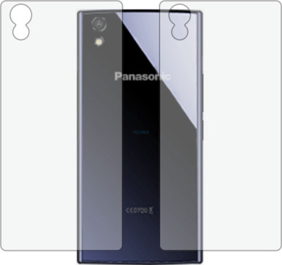 TELTREK Back Screen Guard for PANASONIC ELUGA TURBO (Matte Finish)(Pack of 2)