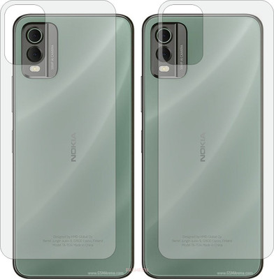 Fasheen Back Screen Guard for NOKIA C32 (Matte Finish)(Pack of 2)