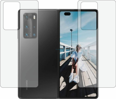 TELTREK Back Screen Guard for HUAWEI HONOR MATE X2 (Matte Finish)(Pack of 2)