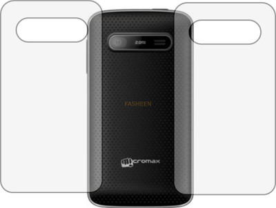 Fasheen Back Screen Guard for MICROMAX BOLT A26 (Matte Finish)(Pack of 2)