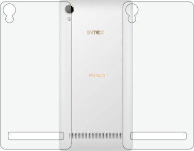 Fasheen Back Screen Guard for INTEX AQUA POWER PLUS (Matte Finish)(Pack of 2)