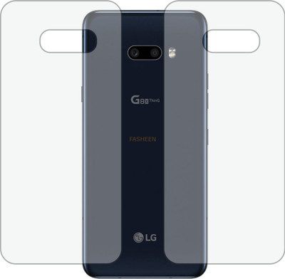 Fasheen Back Screen Guard for LG G8X (Matte Finish)(Pack of 2)