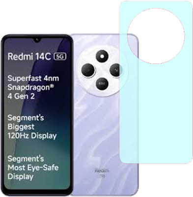 VAYUVAULT Back Screen Guard for REDMI 14C 5G,POCO C75 5G, Matt(Pack of 1)