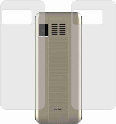 ZINGTEL Back Screen Guard for LAVA 34 PLUS (Matte Finish)(Pack of 2)