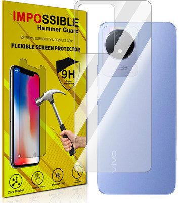 FCS Back Screen Guard for vivo Y02 Back (Glossy)(Pack of 1)