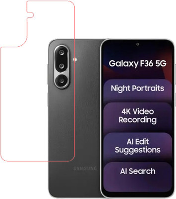 SPRITZEN Back Screen Guard for Samsung Galaxy F36 5G, Back Screen Guard with Glossy Finish(Pack of 1)