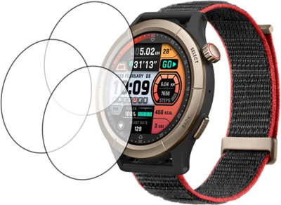 TWUAOP Back Screen Guard for AMAZFIT CHEETAH PRO(Pack of 3)