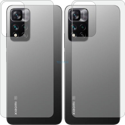 TELTREK Back Screen Guard for XIAOMI 11I HYPERCHARGE (Matte Finish)(Pack of 2)