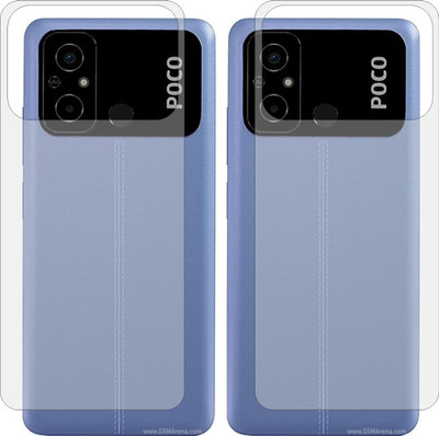 ZINGTEL Back Screen Guard for POCO C55 (Matte Finish)(Pack of 2)