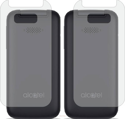 TELTREK Back Screen Guard for ALCATEL GO FLIP 3 (Matte Finish)(Pack of 2)